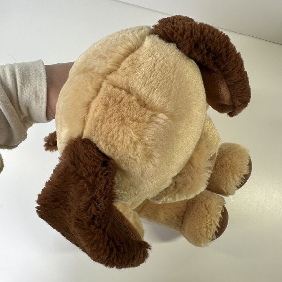 Build A Bear Plush 16" Tan Brown Puppy Dog 2014 BABW Heartbeat Voice READ - Picture 11 of 12